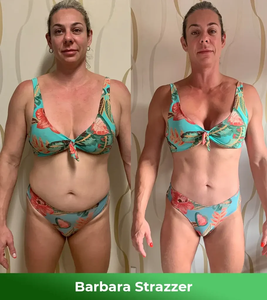 Antes e depois - Barbara Strazzer